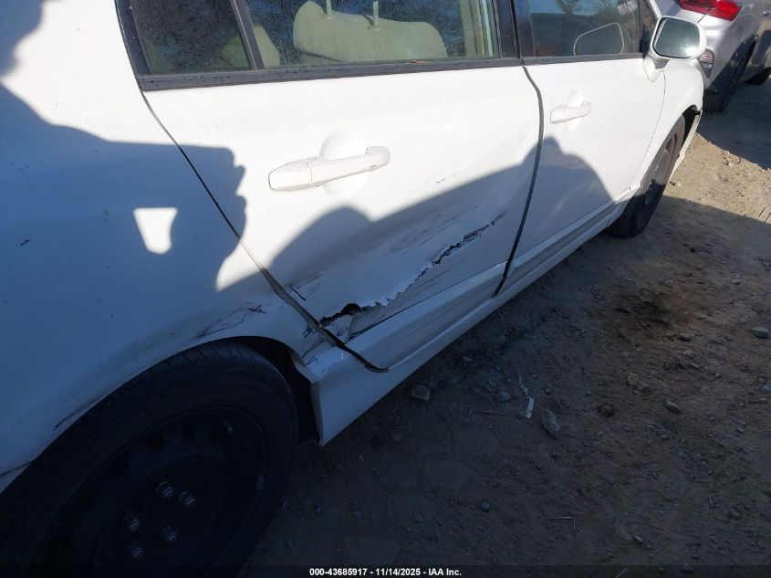 2009 Honda Civic Lx VIN: 2HGFA16579H357489 Lot: 43685917