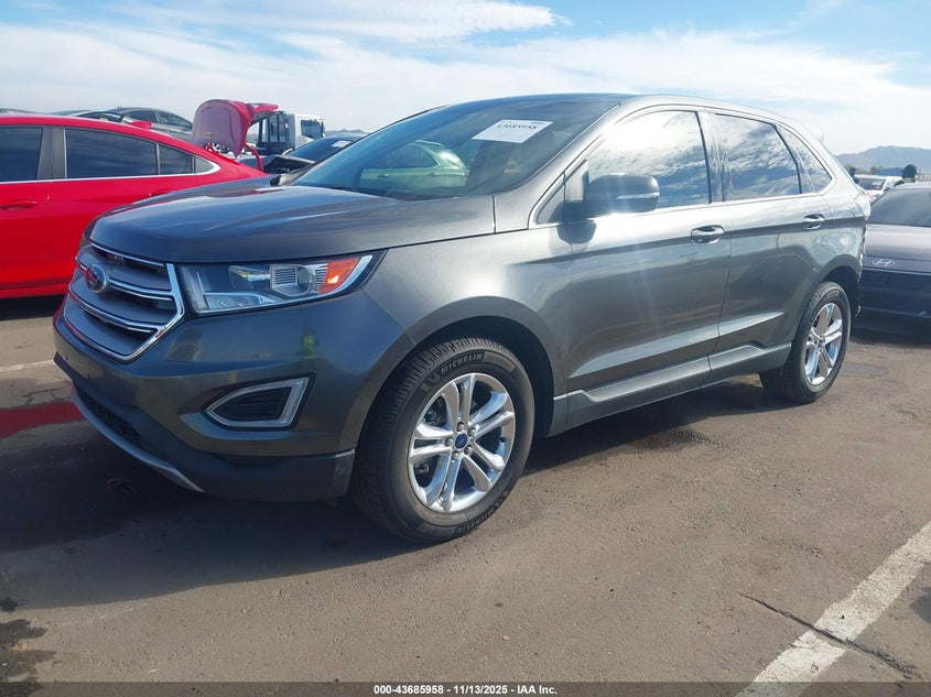 2FMTK3J81FBC12387 2015 FORD EDGE photo no. 2