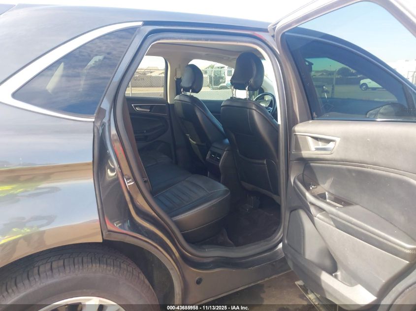 2015 Ford Edge Sel VIN: 2FMTK3J81FBC12387 Lot: 43685958