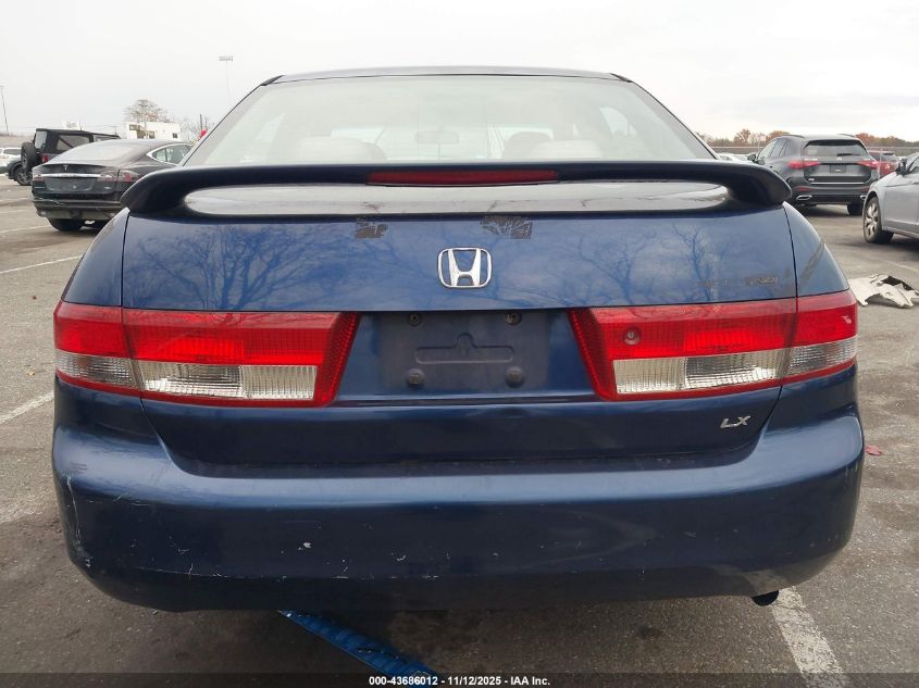 2004 Honda Accord 2.4 Lx VIN: 1HGCM56334A045175 Lot: 43686012