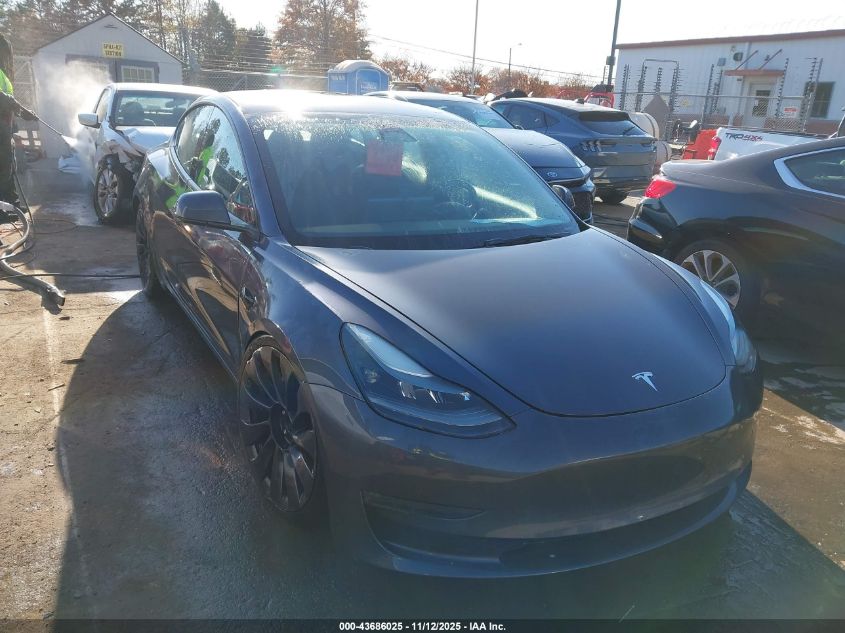 TESLA MODEL 3 PERFORMANCE DUAL MOTOR ALL-WHEEL DRIVE