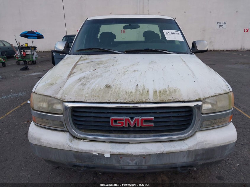 2000 GMC Sierra 1500 Sle VIN: 2GTEK19T5Y1104275 Lot: 43686045