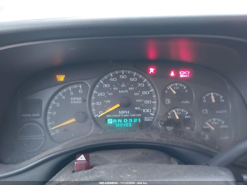 2000 GMC Sierra 1500 Sle VIN: 2GTEK19T5Y1104275 Lot: 43686045