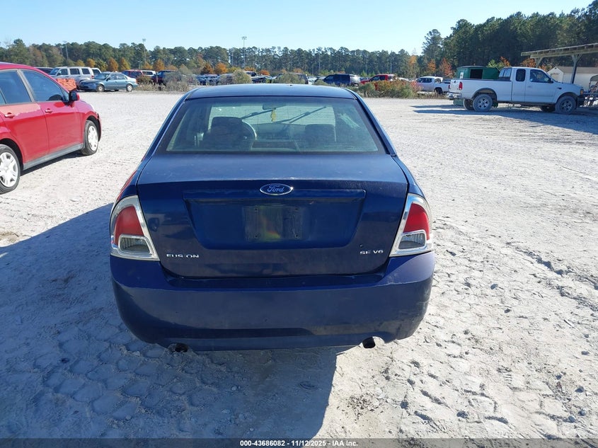 2006 Ford Fusion Se VIN: 3FAFP07196R167783 Lot: 43686082