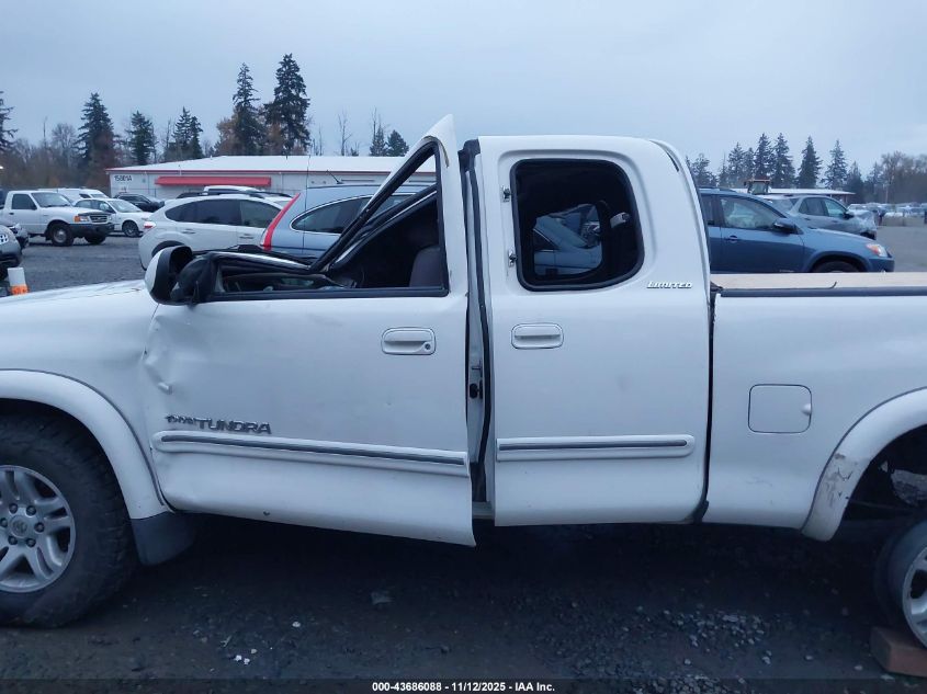 2003 Toyota Tundra Ltd V8 VIN: 5TBBT48163S425012 Lot: 43686088