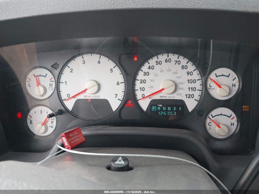 2006 Dodge Ram 1500 Slt/Trx4 Off Road/Sport VIN: 1D7HU18N66S625406 Lot: 43686090