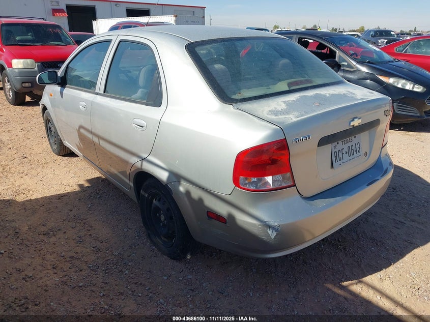 KL1TD52694B200764 2004 CHEVROLET AVEO photo no. 3