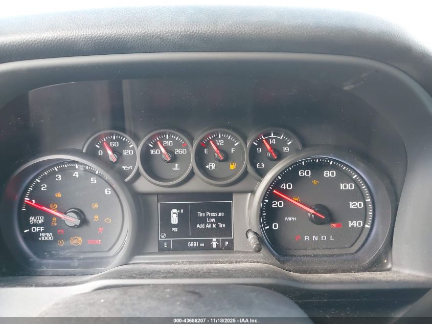 2023 Chevrolet Silverado 1500 2Wd Standard Bed Wt VIN: 3GCNAAEK7PG344269 Lot: 43686207