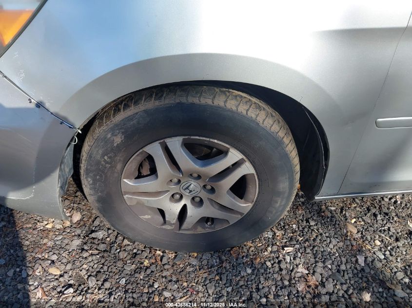 2006 Honda Odyssey Ex VIN: 5FNRL38416B439452 Lot: 43686214