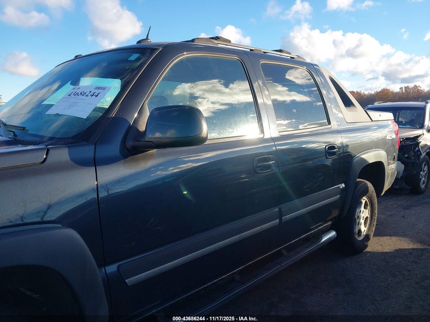 2005 Chevrolet Avalanche 1500 Lt VIN: 3GNEK12Z05G137354 Lot: 43686244