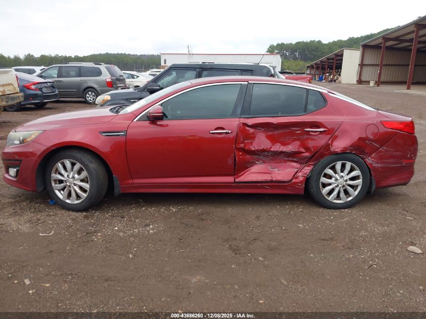 2015 Kia Optima Ex VIN: 5XXGN4A76FG358536 Lot: 43686260