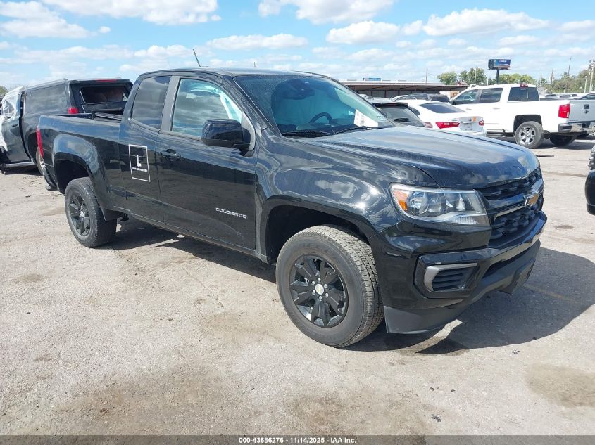 2022 CHEVROLET COLORADO 2WD  LONG BOX LT - 1GCHSCEA3N1268171