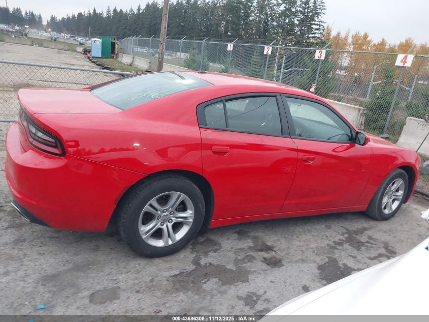 2019 Dodge Charger Sxt VIN: 2C3CDXBG1KH631881 Lot: 43686308