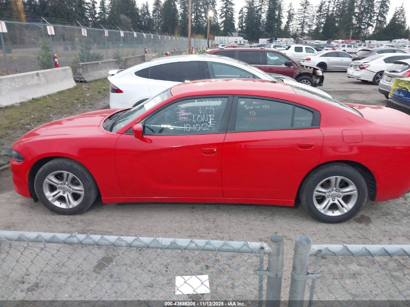 2019 Dodge Charger Sxt VIN: 2C3CDXBG1KH631881 Lot: 43686308
