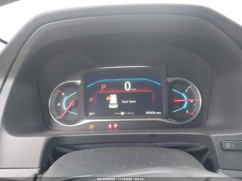 2021 Honda Passport Awd Ex-L VIN: 5FNYF8H59MB017130 Lot: 43686309