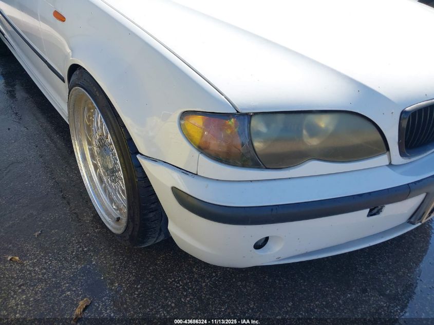 2003 BMW 325I VIN: WBAET37423NJ23603 Lot: 43686324