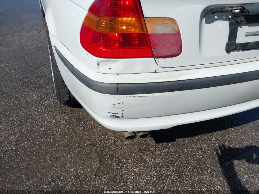 2003 BMW 325I VIN: WBAET37423NJ23603 Lot: 43686324