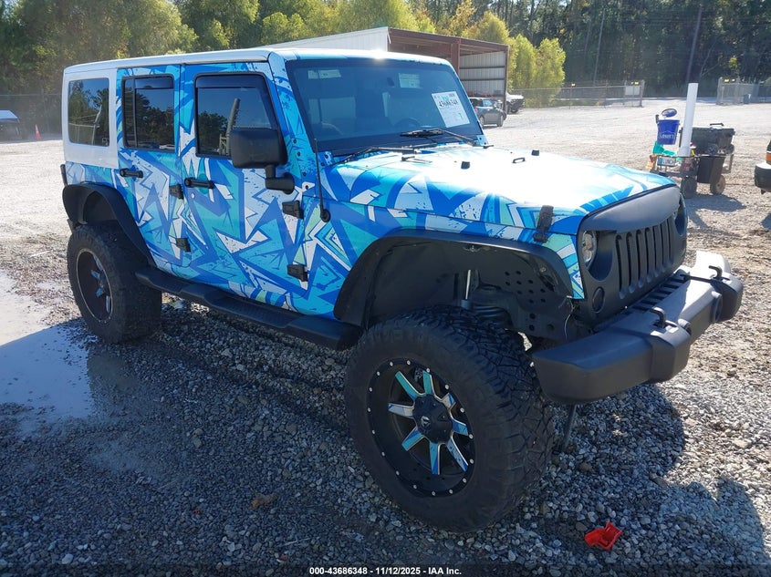 2016 JEEP WRANGLER UNLIMITED SPORT - 1C4BJWDG7GL258217