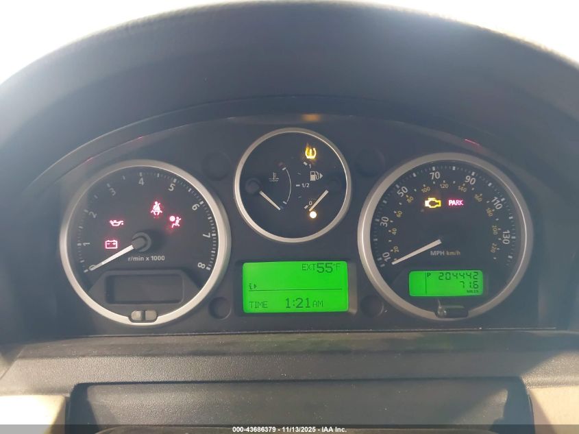 2007 Land Rover Lr3 V8 Se VIN: SALAE254X7A428247 Lot: 43686379