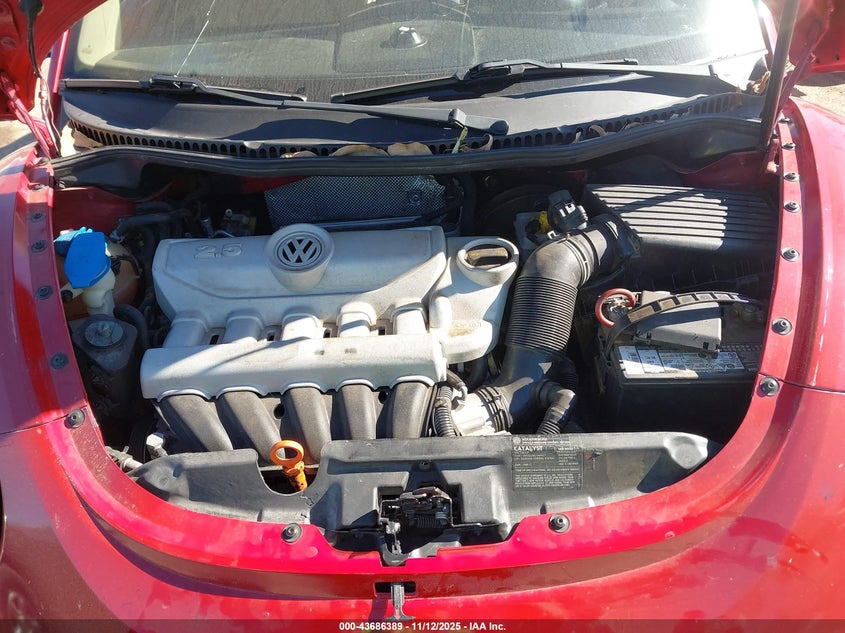 2008 Volkswagen New Beetle Se VIN: 3VWRG31Y18M409414 Lot: 43686389