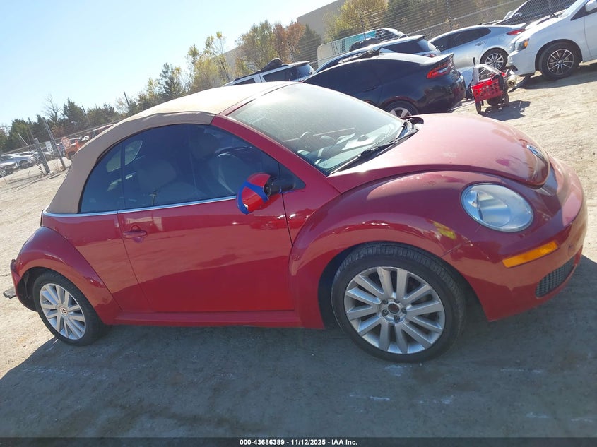 2008 Volkswagen New Beetle Se VIN: 3VWRG31Y18M409414 Lot: 43686389
