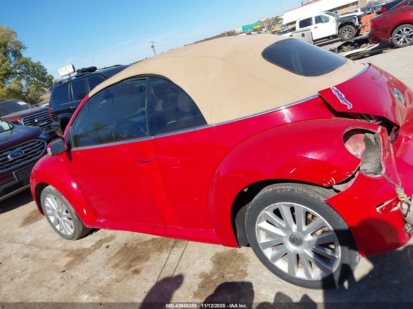 2008 Volkswagen New Beetle Se VIN: 3VWRG31Y18M409414 Lot: 43686389