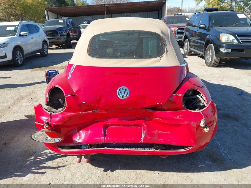 2008 Volkswagen New Beetle Se VIN: 3VWRG31Y18M409414 Lot: 43686389