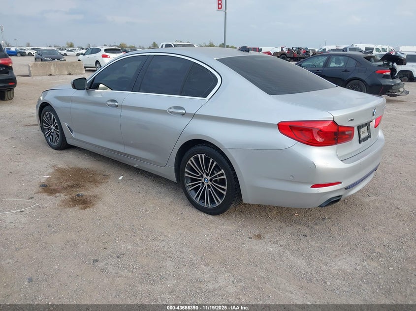 Vin: wbaje7c30hg889094, lot: 44181683, bmw 540i xdrive 20173