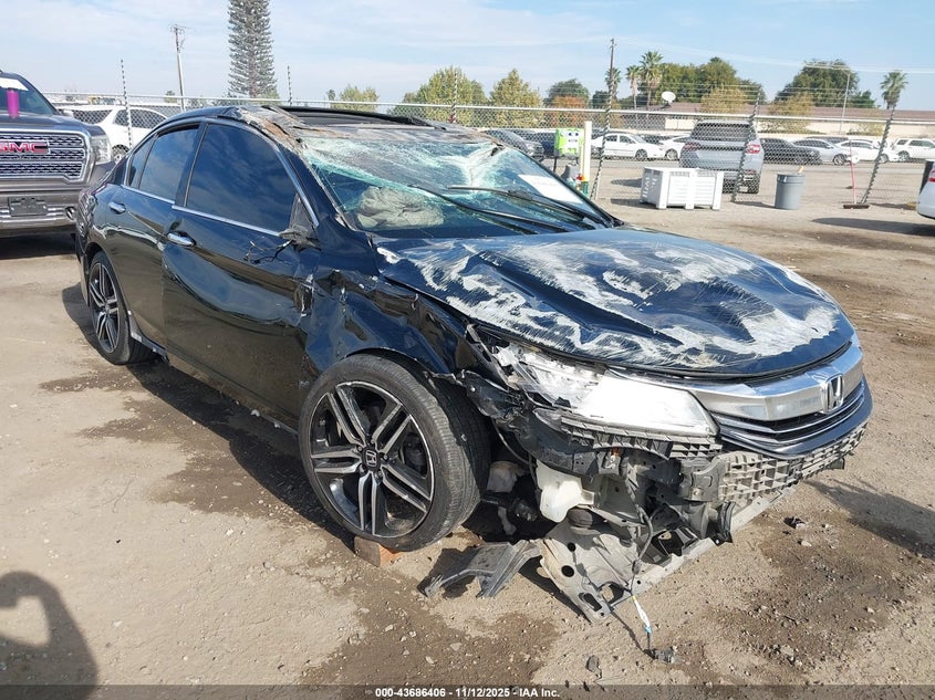 2017 HONDA ACCORD TOURING V6 - 1HGCR3F9XHA016594