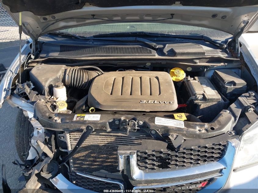 2016 Dodge Grand Caravan Sxt VIN: 2C4RDGCG5GR373497 Lot: 43686409