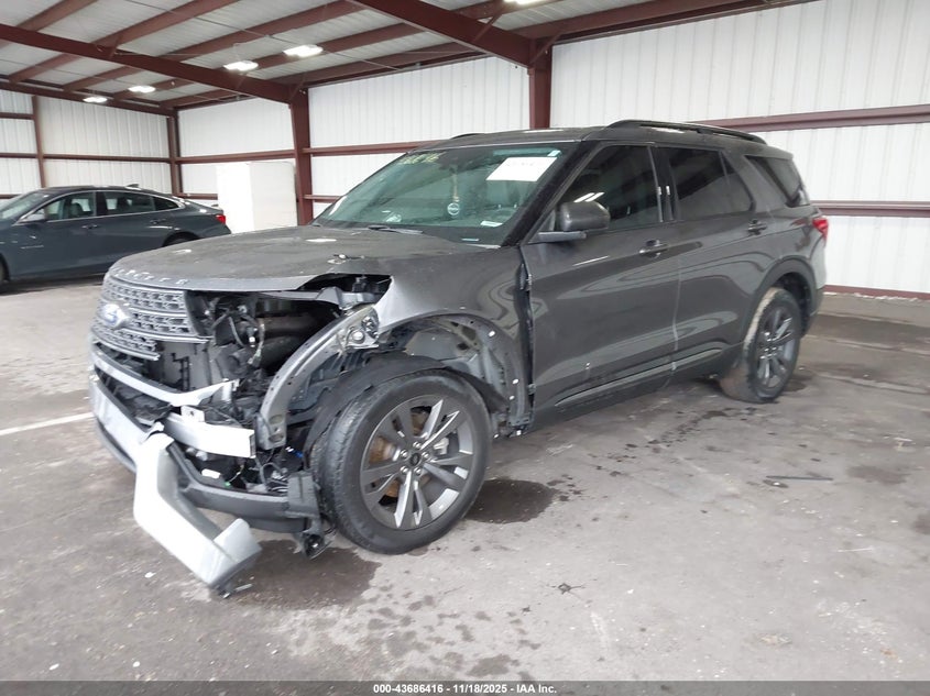 1FMSK8DH6MGA93374 2021 FORD EXPLORER photo no. 2