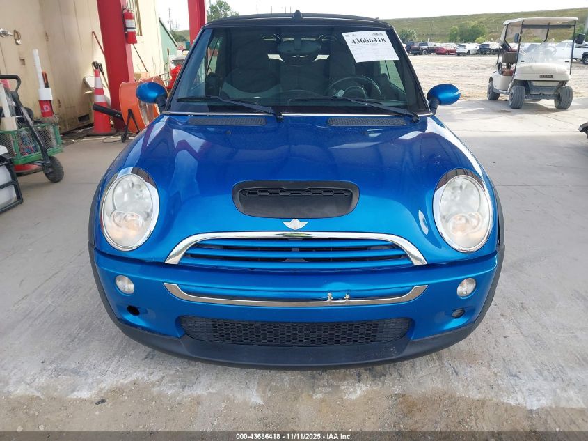2007 Mini Cooper S VIN: WMWRH33587TL95236 Lot: 43686418