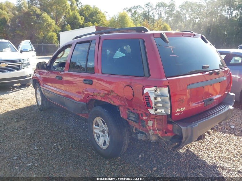 2003 Jeep Grand Cherokee Laredo VIN: 1J4GW48SX3C605442 Lot: 43686425