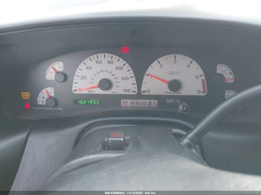 2002 Ford F-150 Lightning VIN: 2FTZF07342CA67458 Lot: 43686442