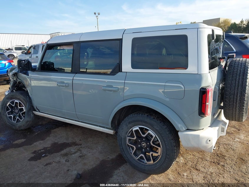 2024 Ford Bronco Outer Banks VIN: 1FMDE8BHXRLB22943 Lot: 43686448