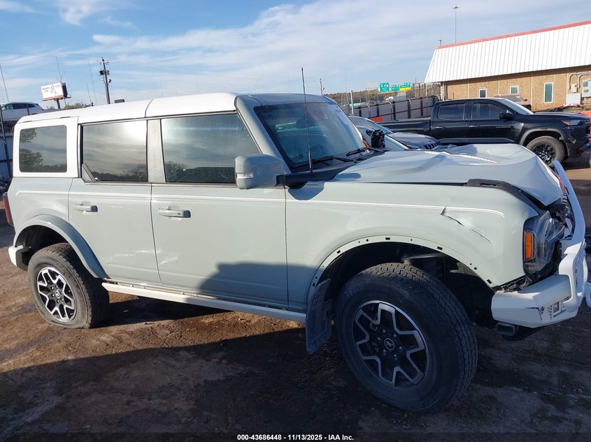 2024 Ford Bronco Outer Banks VIN: 1FMDE8BHXRLB22943 Lot: 43686448