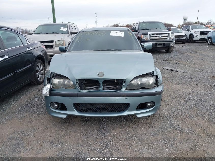 2002 BMW 325I VIN: WBAEV33452KL56603 Lot: 43686487