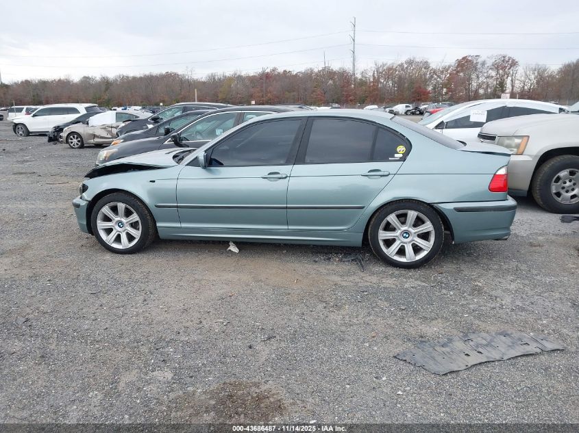 2002 BMW 325I VIN: WBAEV33452KL56603 Lot: 43686487