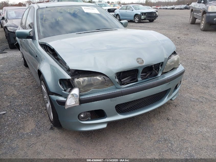 2002 BMW 325I VIN: WBAEV33452KL56603 Lot: 43686487