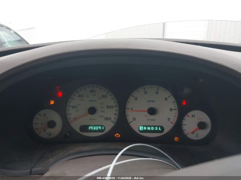 2003 Dodge Grand Caravan Se VIN: 1D8GP24R63B333778 Lot: 43686539