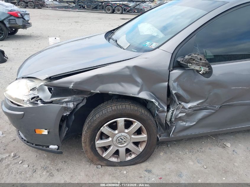 2007 Volkswagen Rabbit 4-Door VIN: WVWCR71K37W259522 Lot: 43686550