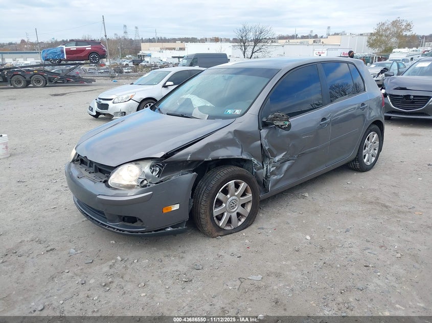 WVWCR71K37W259522 2007 VOLKSWAGEN GOLF photo no. 2