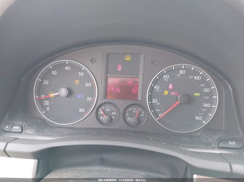 2007 Volkswagen Rabbit 4-Door VIN: WVWCR71K37W259522 Lot: 43686550