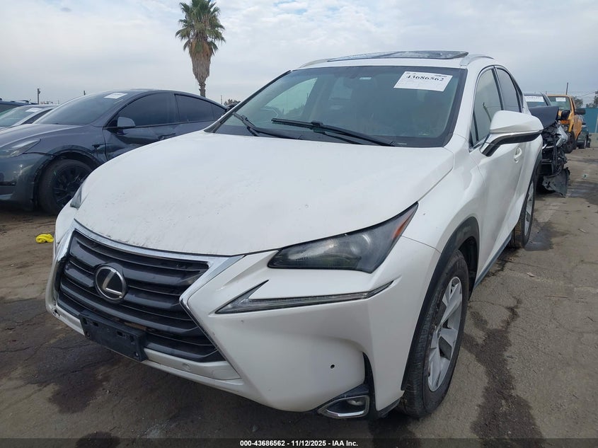 2017 LEXUS NX 200T JTJYARBZ0H2072622