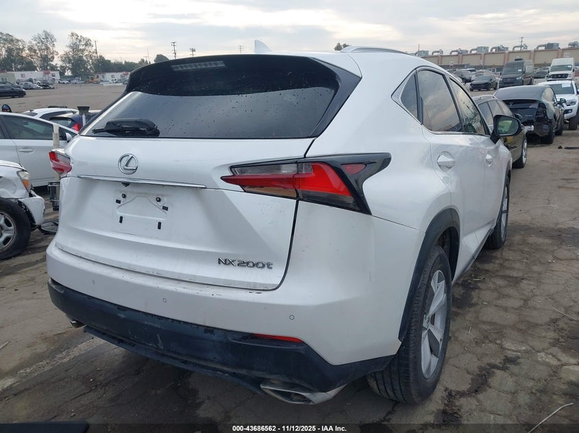 2017 LEXUS NX 200T JTJYARBZ0H2072622