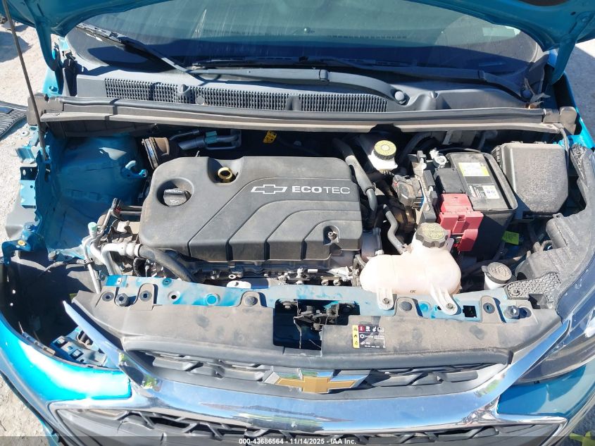 2021 Chevrolet Spark Fwd Ls Automatic VIN: KL8CB6SA2MC740193 Lot: 43686564