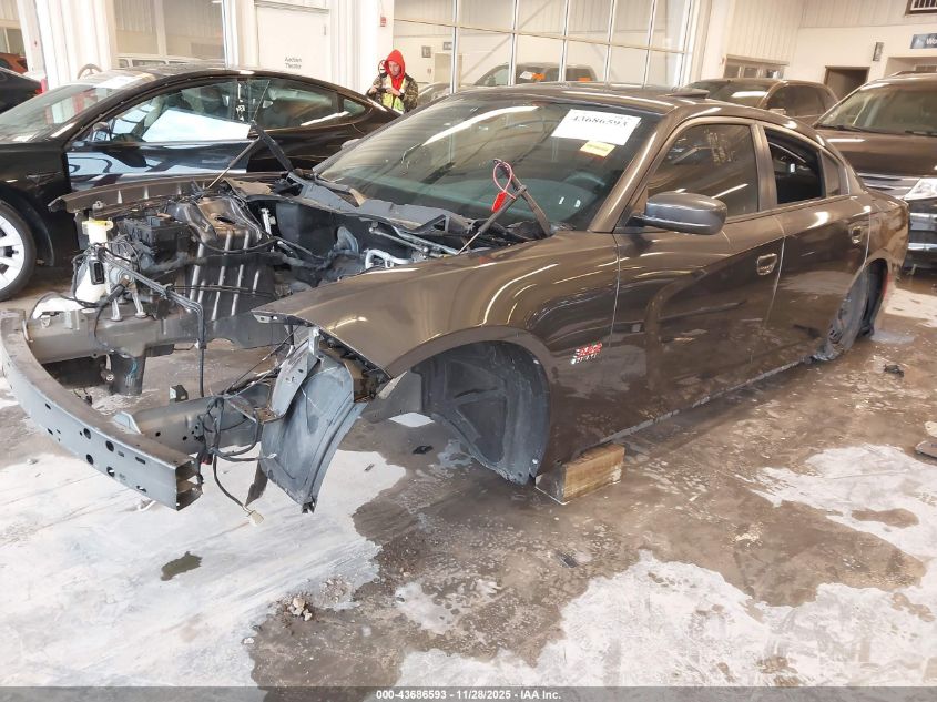 2018 Dodge Charger R/T Scat Pack Rwd VIN: 2C3CDXGJ8JH210632 Lot: 43686593
