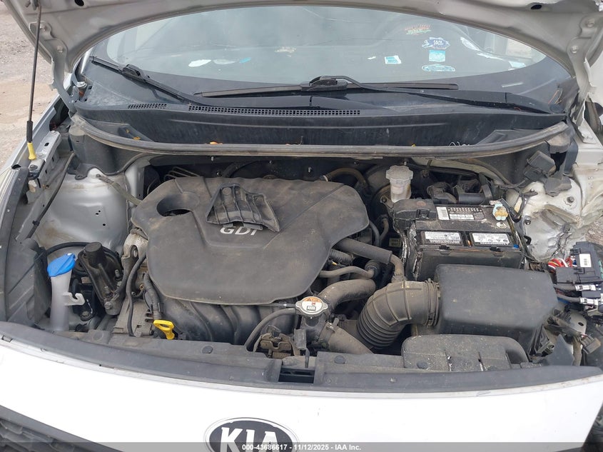 2013 Kia Rio Lx VIN: KNADM4A32D6211870 Lot: 43686617