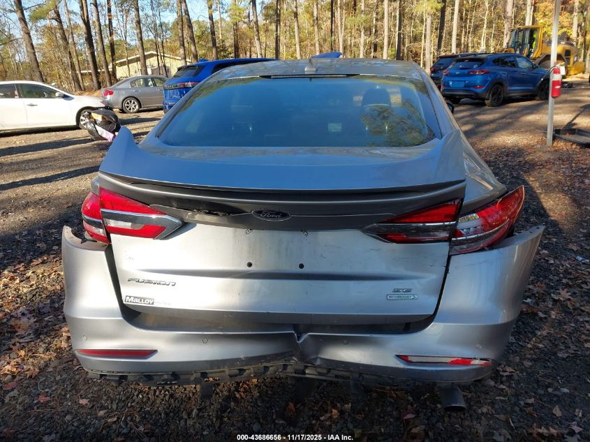 2020 Ford Fusion Se VIN: 3FA6P0HD1LR184310 Lot: 43686656