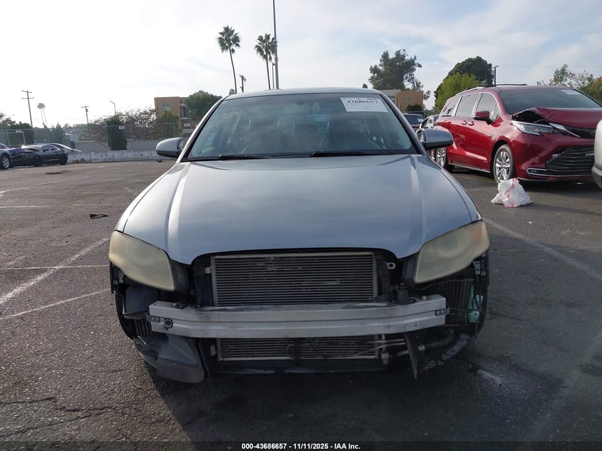 2006 Audi A4 2.0T VIN: WAUBF78E76A214290 Lot: 43686657